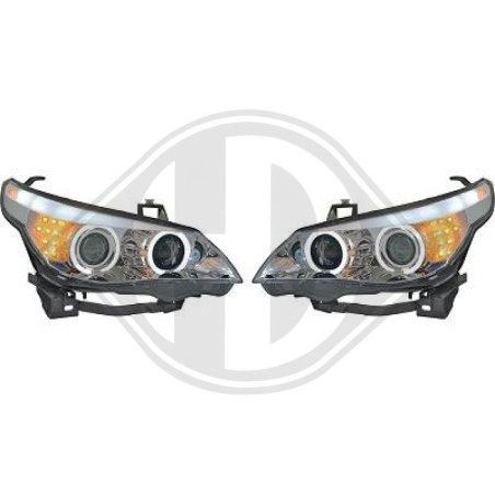 SET FARI ANTERIORI BMW serie 5 (E60/61) 03-07 (Cod. D-1224680)