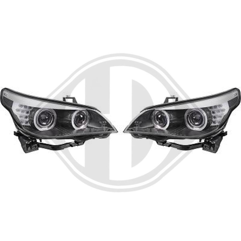 SET FARI ANTERIORI BMW serie 5 (E60/61) 07-10 (Cod. D-1224786)