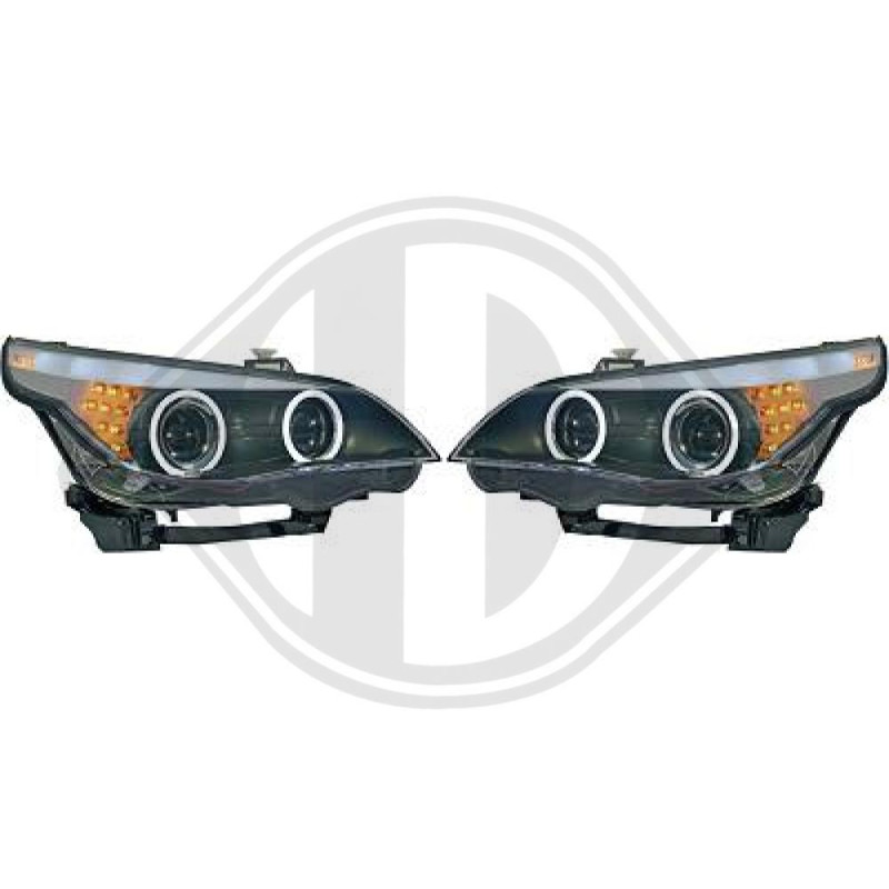 SET FARI ANTERIORI BMW serie 5 (E60/61) 03-07 (Cod. D-1224880)