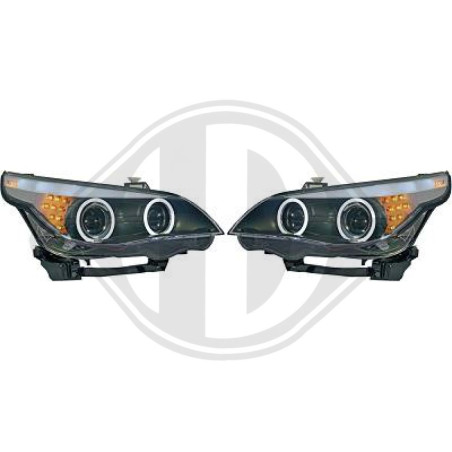 SET FARI ANTERIORI BMW serie 5 (E60/61) 03-07 (Cod. D-1224880)