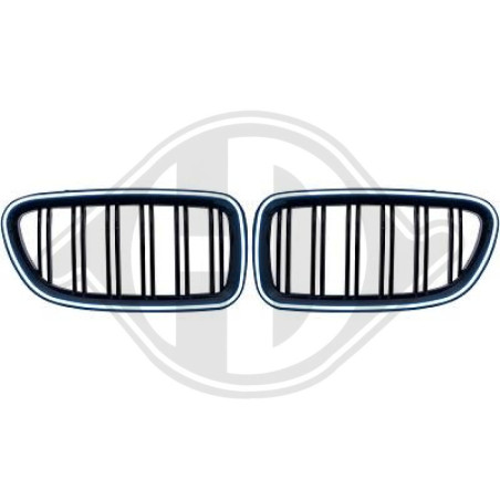 Griglia radiatore BMW serie 5 (F10/11 LCI) 13-17 (Cod. D-1225241)