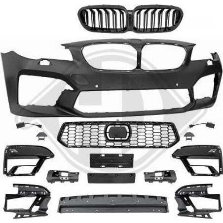 Paraurti anteriore BMW serie 5 (F10/11 LCI) 13-17 (Cod. D-1225253)