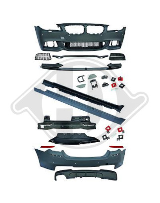 Paraurti anteriore BMW serie 5 (F10/11 LCI) 13-17 (Cod. D-1225450)
