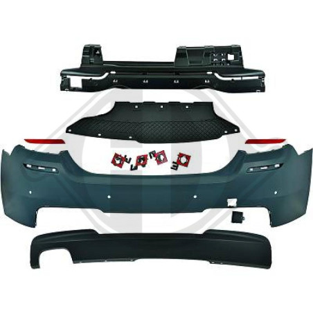 Paraurti posteriore BMW serie 5 (F10/11) 10-13 (Cod. D-1225456)