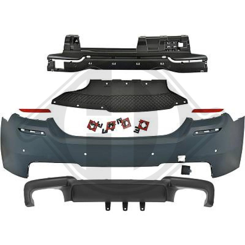 Paraurti posteriore BMW serie 5 (F10/11 LCI) 13-17 (Cod. D-1225556)
