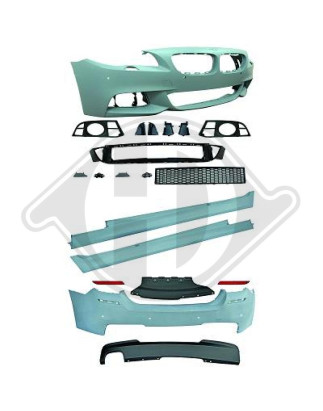 Paraurti anteriore BMW serie 5 (F10/11 LCI) 13-17 (Cod. D-1225750)