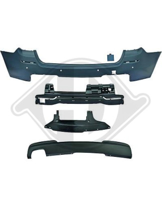 Paraurti posteriore BMW serie 5 (F10/11 LCI) 13-17 (Cod. D-1225856)