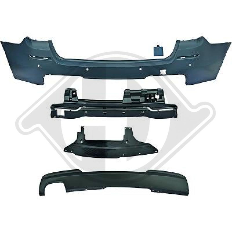 Paraurti posteriore BMW serie 5 (F10/11 LCI) 13-17 (Cod. D-1225856)
