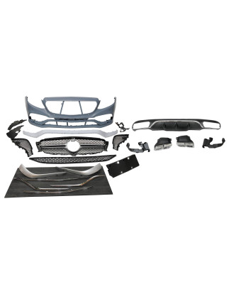 Kit Estetico Mercedes W213 4 porte / SW 2016-2019 look AMG E63 (Cod. E-TCM01163956)