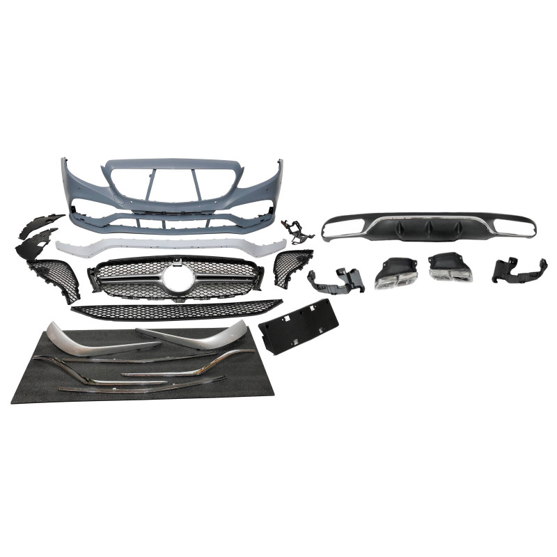 Kit Estetico Mercedes W213 4 porte / SW 2016-2019 look AMG E63 (Cod. E-TCM01163956)