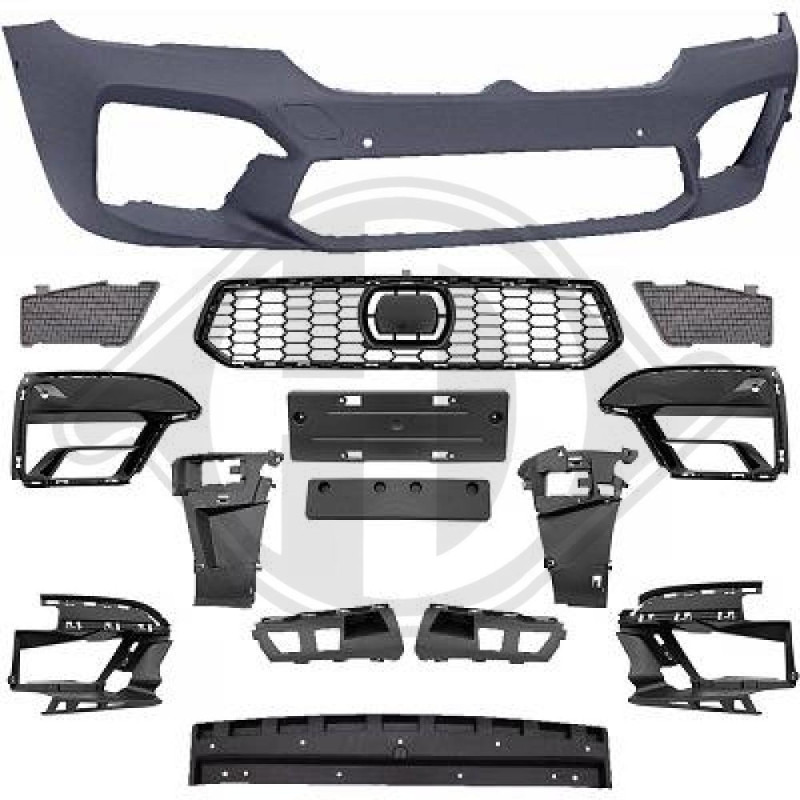 Paraurti anteriore BMW serie 5 (G30/31) LCI 20- (Cod. D-1226253)