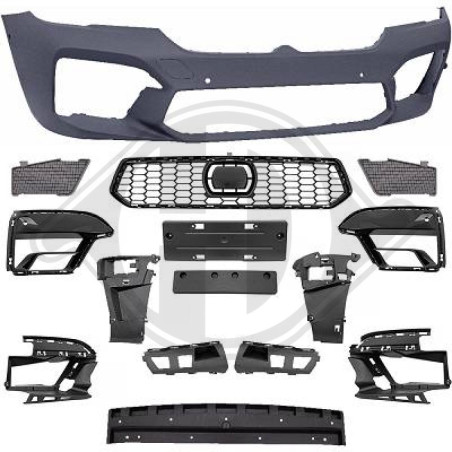Paraurti anteriore BMW serie 5 (G30/31) LCI 20- (Cod. D-1226253)