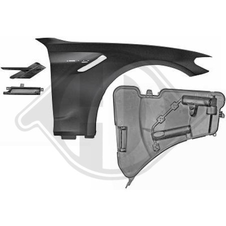 ParafangoVersione: Sport-Optic BMW serie 5 (G30/31) 17-20 (Cod. D-1226406)