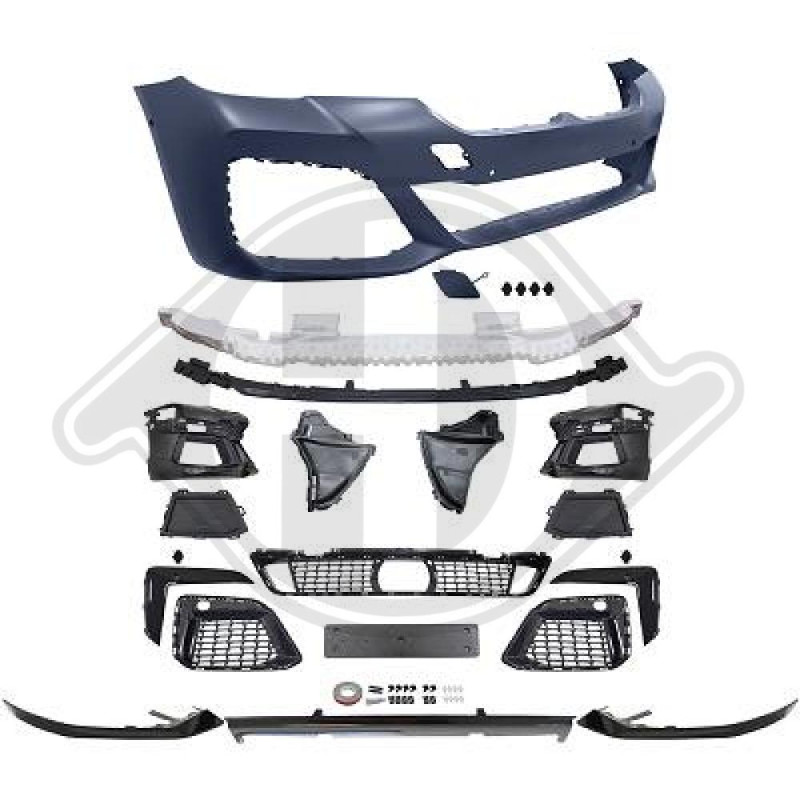 Paraurti anteriore BMW serie 5 (G30/31) LCI 20- (Cod. D-1226451)