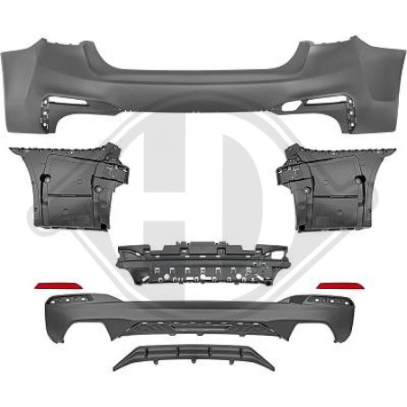 Paraurti posteriore BMW serie 5 (G30/31) 17-20 (Cod. D-1226456)