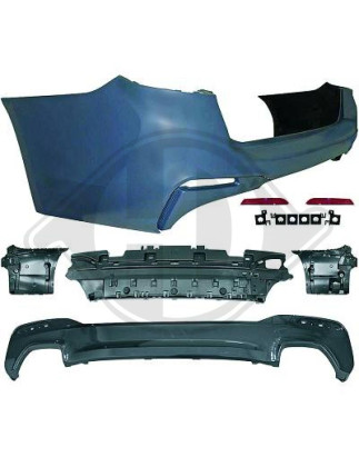 Paraurti posteriore BMW serie 5 (G30/31) 17-20 (Cod. D-1226555)