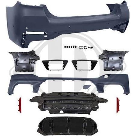 Paraurti posteriore BMW serie 5 (G30/31) LCI 20- (Cod. D-1226557)