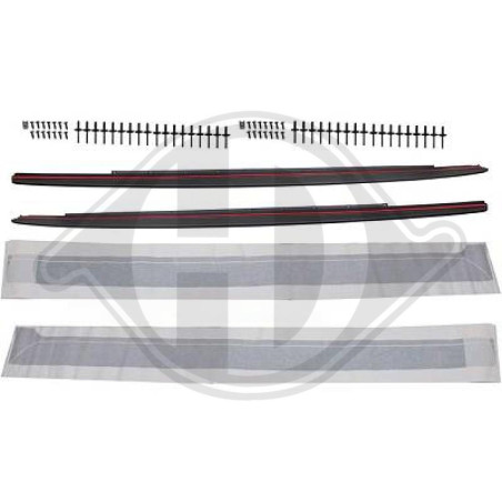 Set Minigonne sottoporta BMW serie 5 (G30/31) 17-20 (Cod. D-1226763)