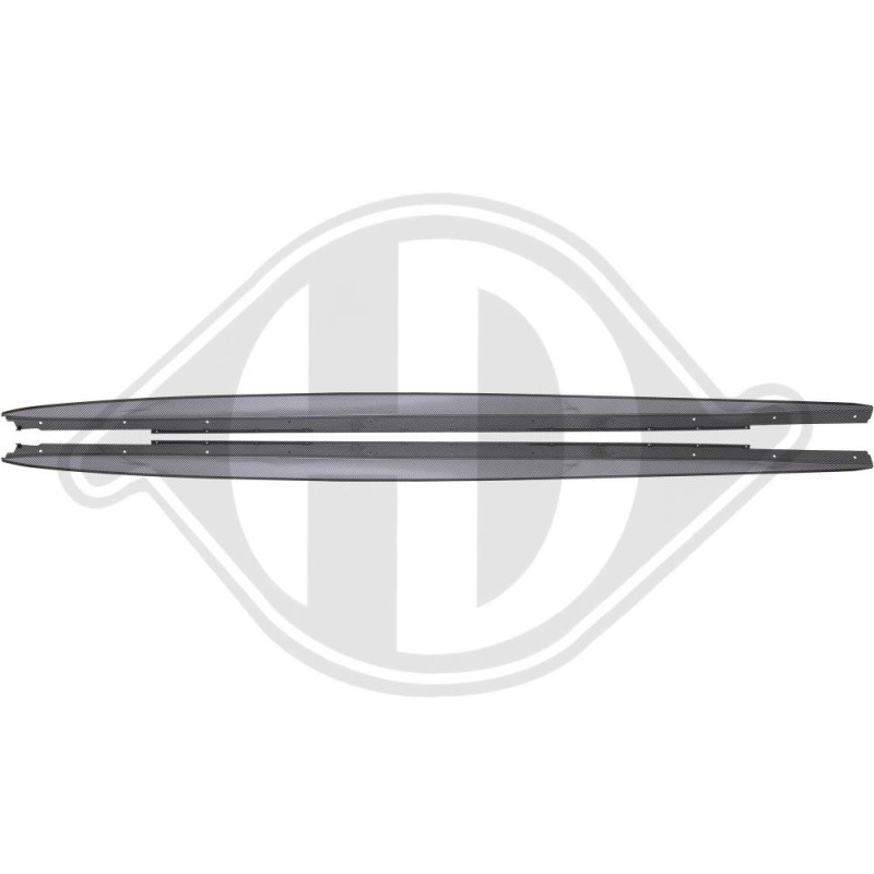Set Minigonne sottoporta BMW serie 5 (G30/31) 17-20 (Cod. D-1226765)