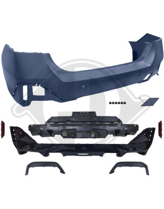 Paraurti posteriore BMW serie 5 (G60/61) 23- (Cod. D-1227255)