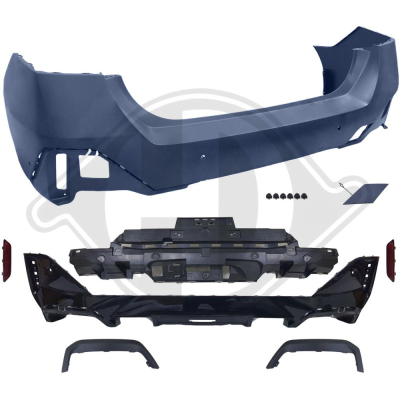 Paraurti posteriore BMW serie 5 (G60/61) 23- (Cod. D-1227255)