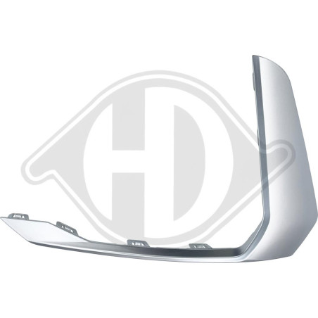 Modanatura decorativa/ protettiva Paraurti BMW serie 5 (G60/61) 24- (Cod. D-1228069)
