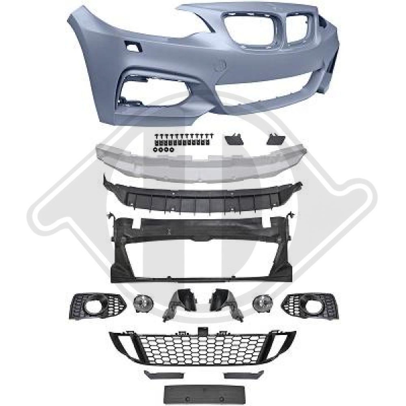 Paraurti anteriore BMW serie 2 (F22/F23/F87) 13-20 (Cod. D-1235350)