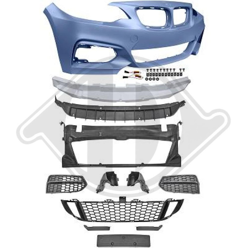 Paraurti anteriore BMW serie 2 (F22/F23/F87) 13-20 (Cod. D-1235352)