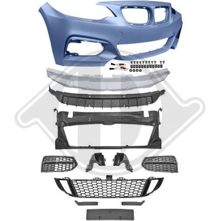 Paraurti anteriore BMW serie 2 (F22/F23/F87) 13-20 (Cod. D-1235352)