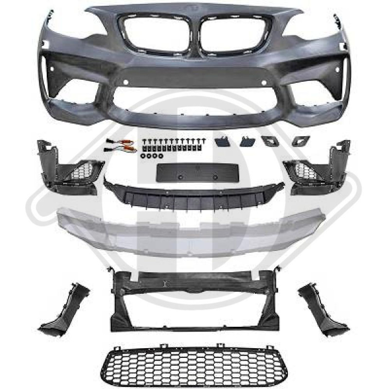 Paraurti anteriore BMW serie 2 (F22/F23/F87) 13-20 (Cod. D-1235450)