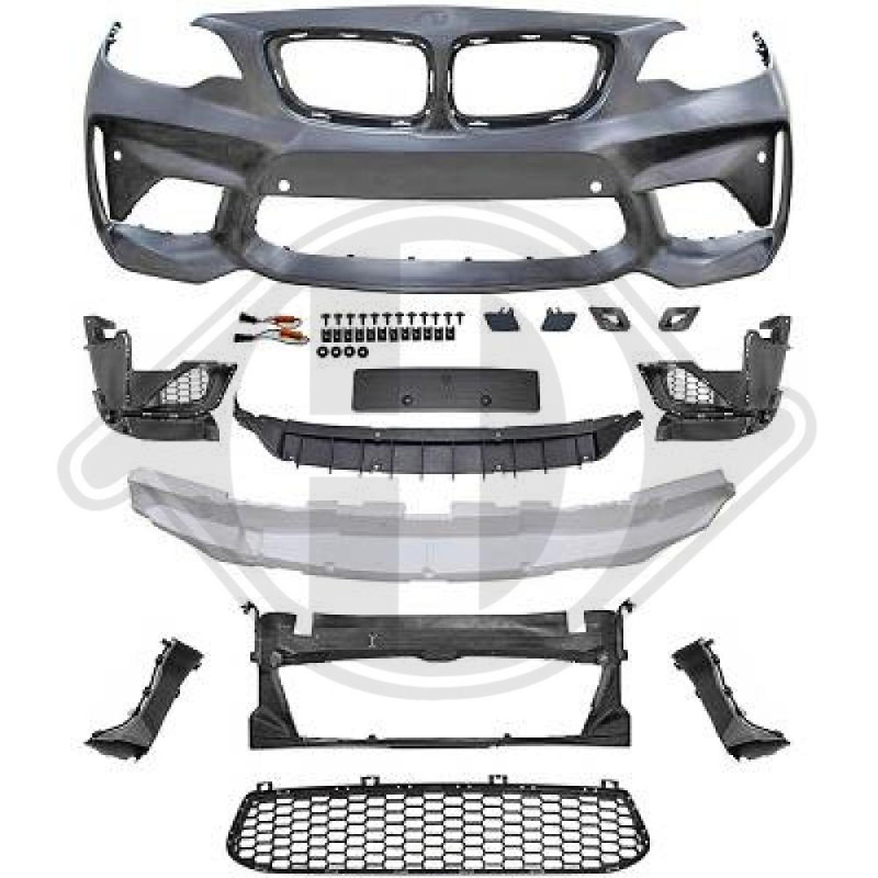 Paraurti anteriore BMW serie 2 (F22/F23/F87) 13-20 (Cod. D-1235452)