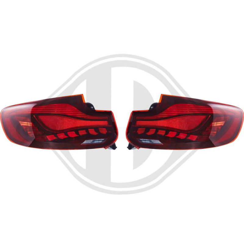 Kit fanalino posteriore BMW serie 2 (F22/F23/F87) 13-20 (Cod. D-1235495)