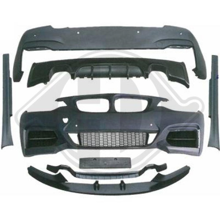 Paraurti posteriore BMW serie 2 (F22/F23/F87) 13-20 (Cod. D-1235550)