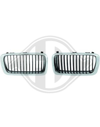 Griglia radiatore BMW serie 7 (E38) 94-98 (Cod. D-1242040)