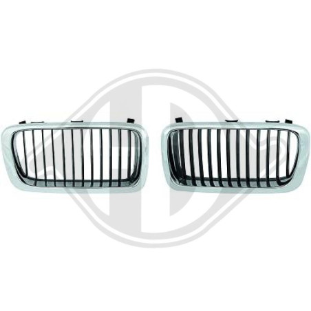 Griglia radiatore BMW serie 7 (E38) 94-98 (Cod. D-1242040)