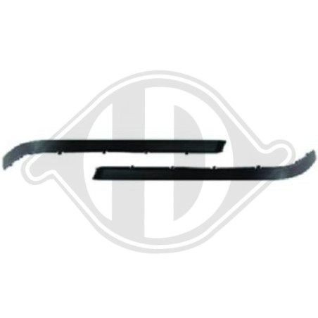 Modanatura decorativa/ protettiva Paraurti BMW serie 7 (E38) 94-98 (Cod. D-1242266)