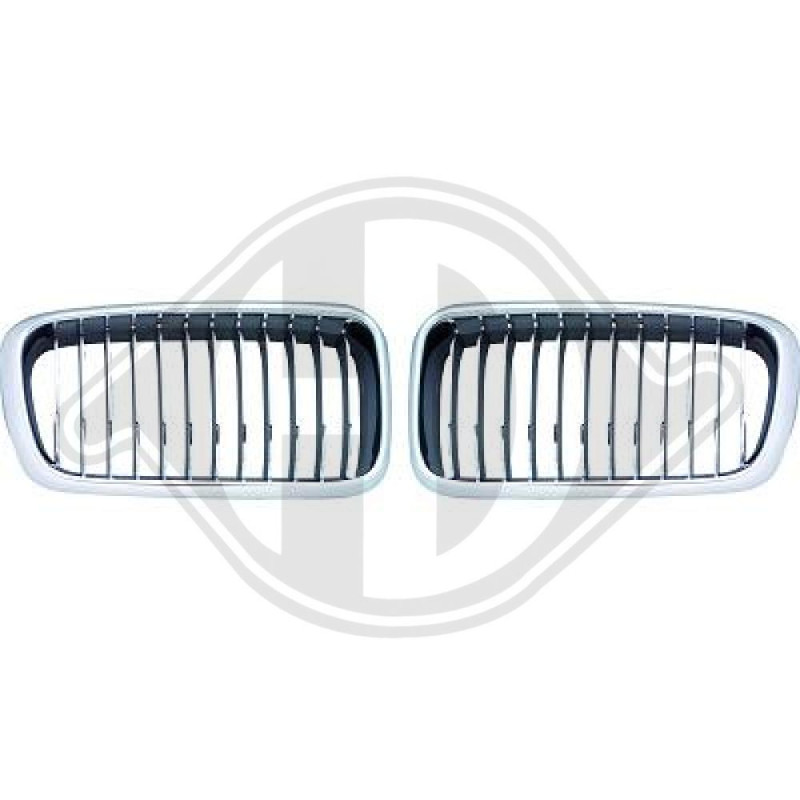Griglia radiatore BMW serie 7 (E38) 94-98 (Cod. D-1242340)