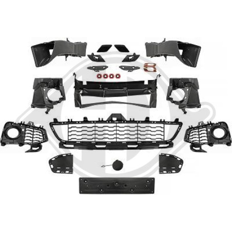 Griglia di ventilazione Paraurti anteriore BMW serie 4 BERL./TOUR.(F32/33/36) 13-21 (Cod. D-1245244)
