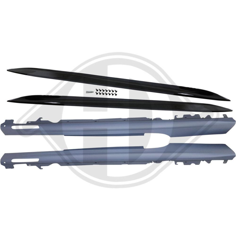 Set Minigonne sottoporta BMW serie 4 Cpe/Cabrio/Grand Cpe(G22/23/26) 20-&gt (Cod. D-1246264)