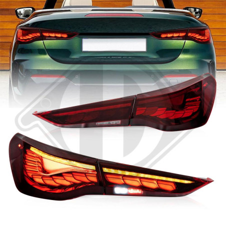 Kit fanalino posteriore BMW serie 4 Cpe/Cabrio/Grand Cpe(G22/23/26) 20-&gt (Cod. D-1246385)