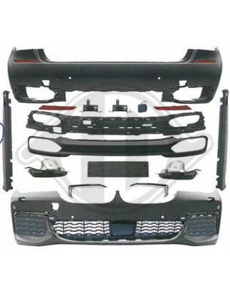Paraurti posteriore BMW serie 7 (G11) 15-19 (Cod. D-1260350)