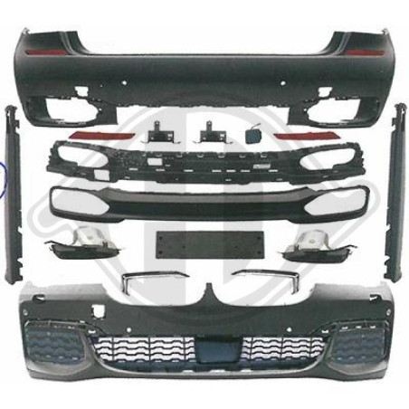Paraurti posteriore BMW serie 7 (G11) 15-19 (Cod. D-1260350)
