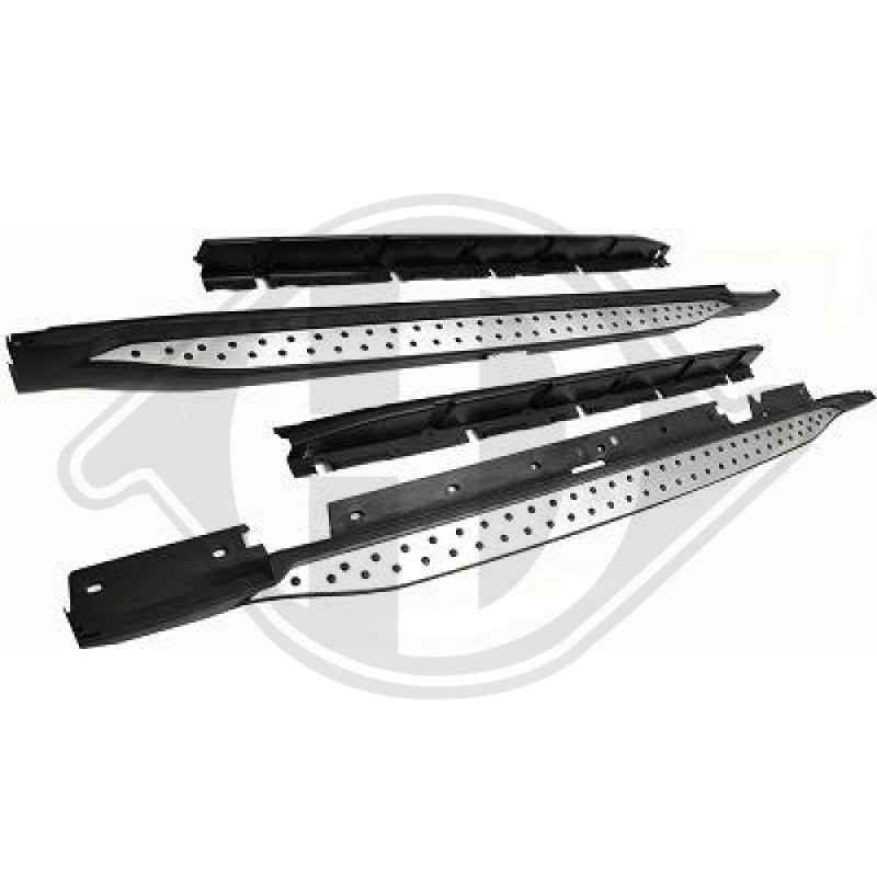 Set Pedane sottoporta BMW X1 (E84) 09-15 (Cod. D-1265032)