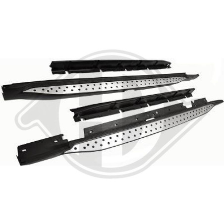 Set Pedane sottoporta BMW X1 (E84) 09-15 (Cod. D-1265032)
