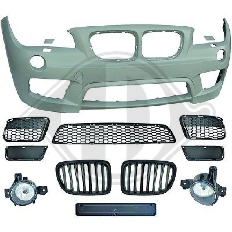 Paraurti anteriore BMW X1 (E84) 09-12 (Cod. D-1265250)