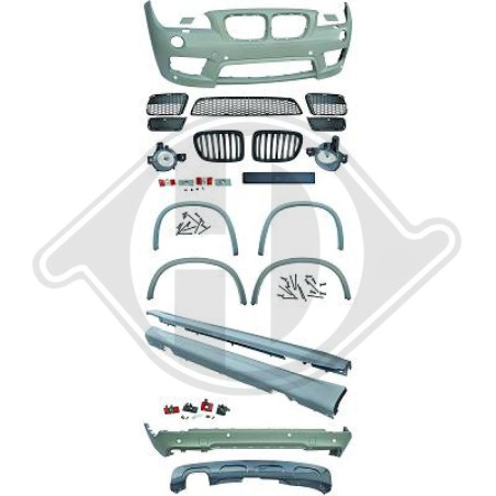 Paraurti anteriore BMW X1 (E84) 09-12 (Cod. D-1265450)