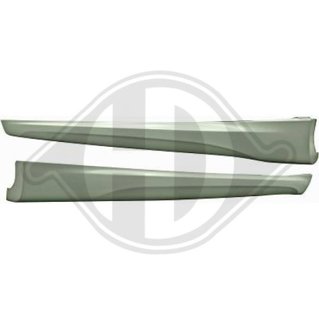 Set Minigonne sottoporta BMW X1 (E84) 09-12 (Cod. D-1265462)