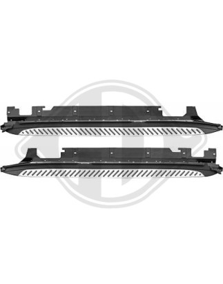 Set Pedane sottoporta BMW X1 (F48) 15-19 (Cod. D-1266032)