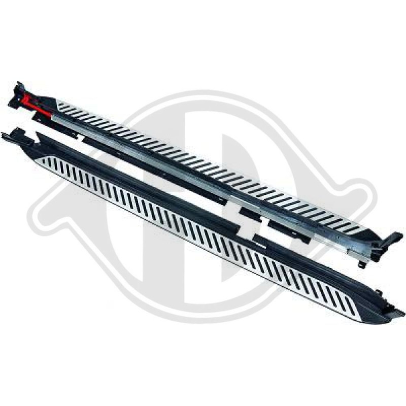 Set Pedane sottoporta BMW X3 (G01) 18- (Cod. D-1277032)