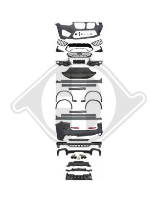 Paraurti posteriore BMW X3 (G01) 18- (Cod. D-1277350)